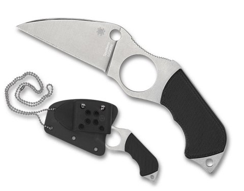 Nóż Spyderco Swick 6 Small Black G10, Satin LC200N by Sal Glesser (FB14P6) Nóż Spyderco Swick 6 Small Black G10, Satin LC200N by Sal Glesser (FB14P6)