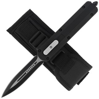 Nóż automatyczny Dulotec OTF Black Aluminium, Black/Satin 3Cr13MoV (K190A-BK)