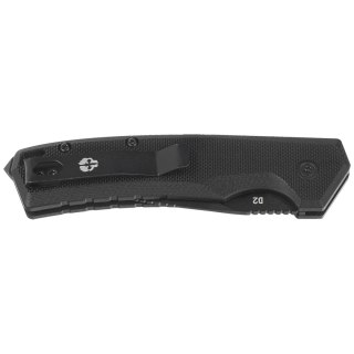 Nóż automatyczny Tekto A3 Delta Mini D/P Black G10, Black D2