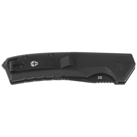 Nóż automatyczny Tekto A3 Delta Mini D/P Black G10, Black D2
