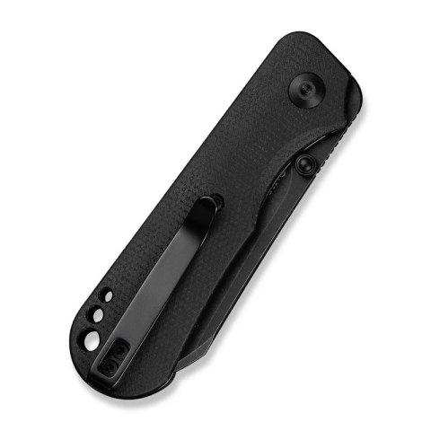 Nóż składany Civivi Crabby Black Canvas Micarta, Black Stonewashed 14C28N by Ken Onion Jr. (C24055-3)