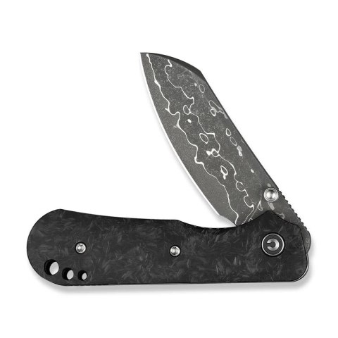 Nóż składany Civivi Crabby Shredded Carbon Fiber, Damascus by Ken Onion Jr. (C24055-DS1) Nóż składany Civivi Crabby Shredded Carbon Fiber, Damascus by Ken Onion Jr. (C24055-DS1)