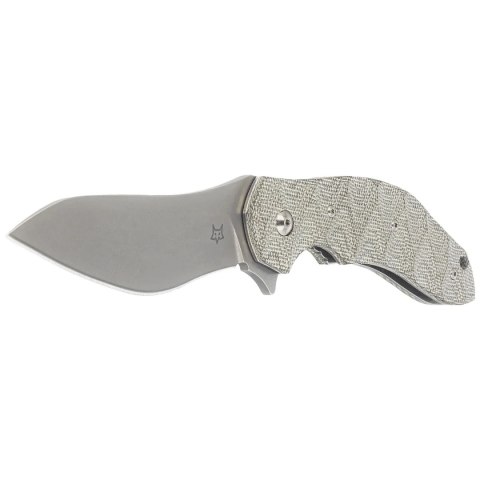 Nóż składany Fox Flipper OD Green Canvas Micarta, Acid Stonewashed N690Co by Jens Ansø (FX-302 MOD) Nóż składany Fox Flipper OD Green Canvas Micarta, Acid Stonewashed N690Co by Jens Ansø (FX-302 MOD)