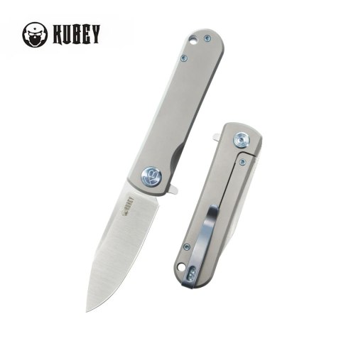 Nóż składany Kubey NEO Grey Titanium, Satin S35VN by Keanu Alfaro (KB359A) Nóż składany Kubey NEO Grey Titanium, Satin S35VN by Keanu Alfaro (KB359A)