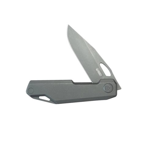 Nóż składany Kubey Verijero Darkblasted Titanium, Darkwashed 14C28N by George Ovchinnikov (KB340E) Nóż składany Kubey Verijero Darkblasted Titanium, Darkwashed 14C28N by George Ovchinnikov (KB340E)