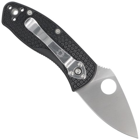 Nóż składany Spyderco Ambitious Black FRN, Plain 8Cr13MoV (C148PBK) Nóż składany Spyderco Ambitious Black FRN, Plain 8Cr13MoV (C148PBK)
