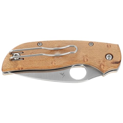 Nóż składany Spyderco Chaparral Slipit Birdseye Maple, Satin CTS XHP by Sal Glesser (C152NLWDP) Nóż składany Spyderco Chaparral Slipit Birdseye Maple, Satin CTS XHP by Sal Glesser (C152NLWDP)