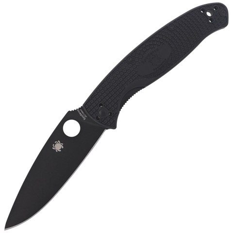 Nóż składany Spyderco Resilience Lightweight, Black Blade Plain 8Cr13MoV (C142PBBK) Nóż składany Spyderco Resilience Lightweight, Black Blade Plain 8Cr13MoV (C142PBBK)