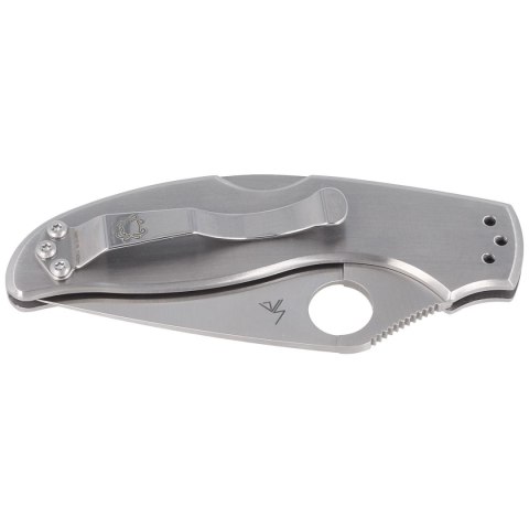 Nóż składany Spyderco UpTern Stainless, Plain 8Cr13MoV (C261P) Nóż składany Spyderco UpTern Stainless, Plain 8Cr13MoV (C261P)