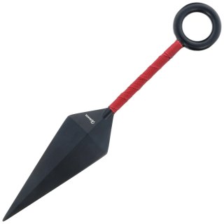 Nóż treningowy Martinez Albainox Maroon Cord, Black Zamak (32678)