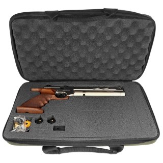 Pistolet wiatrówka PCP Reximex RPA Silver 4.5 mm z regulatorem