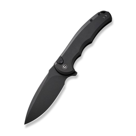 Nóż CIVIVI Button Lock Praxis Aluminum All Black