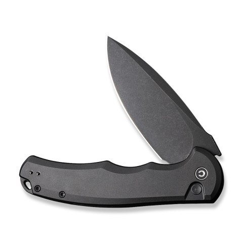Nóż CIVIVI Button Lock Praxis Aluminum All Black