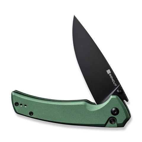 Nóż SENCUT Serene D2 Aluminum Green
