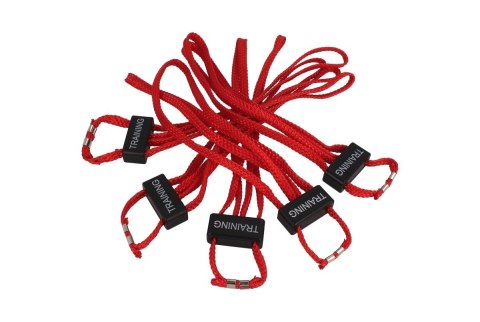 Kajdanki treningowe tekstylne ESP (5 szt) Red (HT-01-T) Kajdanki treningowe tekstylne ESP (5 szt) Red (HT-01-T)