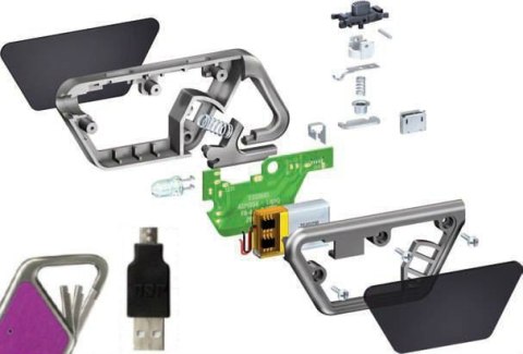 Latarka ASP Sapphire USB LED Aluminium Blue- 53650 Latarka ASP Sapphire USB LED Aluminium Blue- 53650
