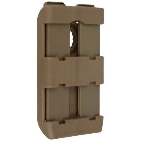 Mocowanie do taśm ESP Roto 360° Double-row MOLLE Clip, wsuwane (UBC-04-2 KH) Mocowanie do taśm ESP Roto 360° Double-row MOLLE Clip, wsuwane (UBC-04-2 KH)