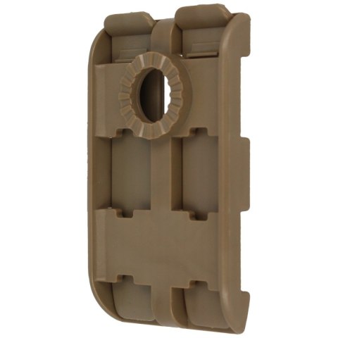 Mocowanie do taśm ESP Roto 360° Double-row MOLLE Clip, wsuwane (UBC-04-2 KH) Mocowanie do taśm ESP Roto 360° Double-row MOLLE Clip, wsuwane (UBC-04-2 KH)