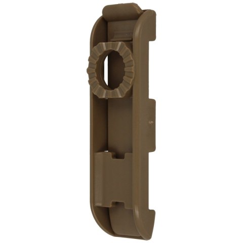 Mocowanie do taśm ESP Roto 360° Single-row MOLLE Clip, wsuwane (UBC-04-1 KH) Mocowanie do taśm ESP Roto 360° Single-row MOLLE Clip, wsuwane (UBC-04-1 KH)