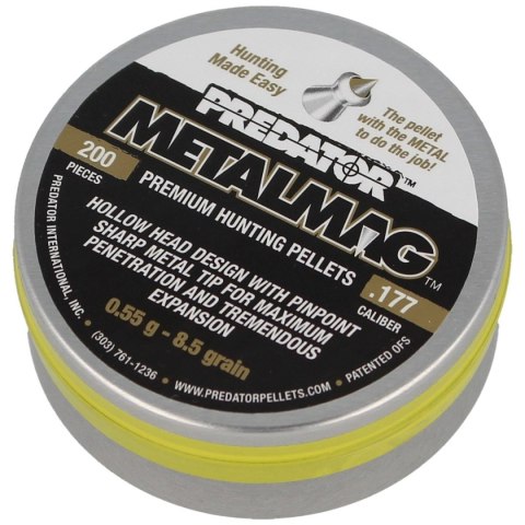 Śrut JSB Predator MetalMag .177 / 4.5mm 200szt (2001-01-200) Śrut JSB Predator MetalMag .177 / 4.5mm 200szt (2001-01-200)