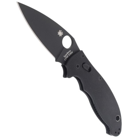 Nóż składany Spyderco Manix 2 G-10 Black / Black Blade (C101GPBBK2) Nóż składany Spyderco Manix 2 G-10 Black / Black Blade (C101GPBBK2)