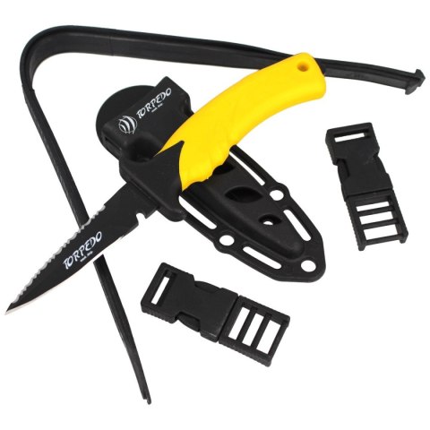 Nóż nurkowy MAC Coltellerie 90mm (MC TRP09-2.Y) Nóż nurkowy MAC Coltellerie 90mm (MC TRP09-2.Y)