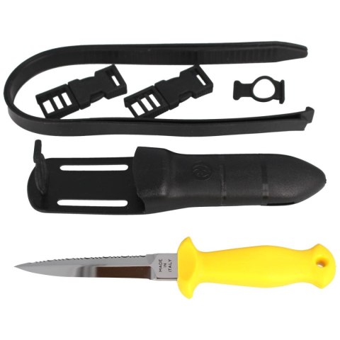 Nóż nurkowy MAC Coltellerie 110mm (MC SUB11D.Y) Nóż nurkowy MAC Coltellerie 110mm (MC SUB11D.Y)
