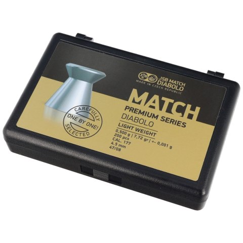 Śrut JSB Match Premium Light 4.51mm 0.475g (1006-200) Śrut JSB Match Premium Light 4.51mm 0.475g (1006-200)